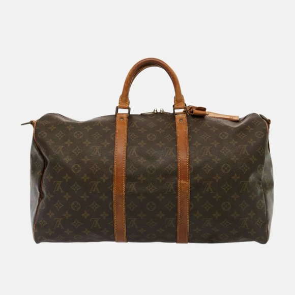 Authentic Louis Vuitton keepall 50 bandouliere travel unisex - Picture 2 of 14